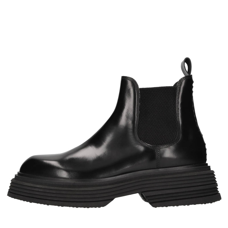 Stivaletti beatles in pelle 