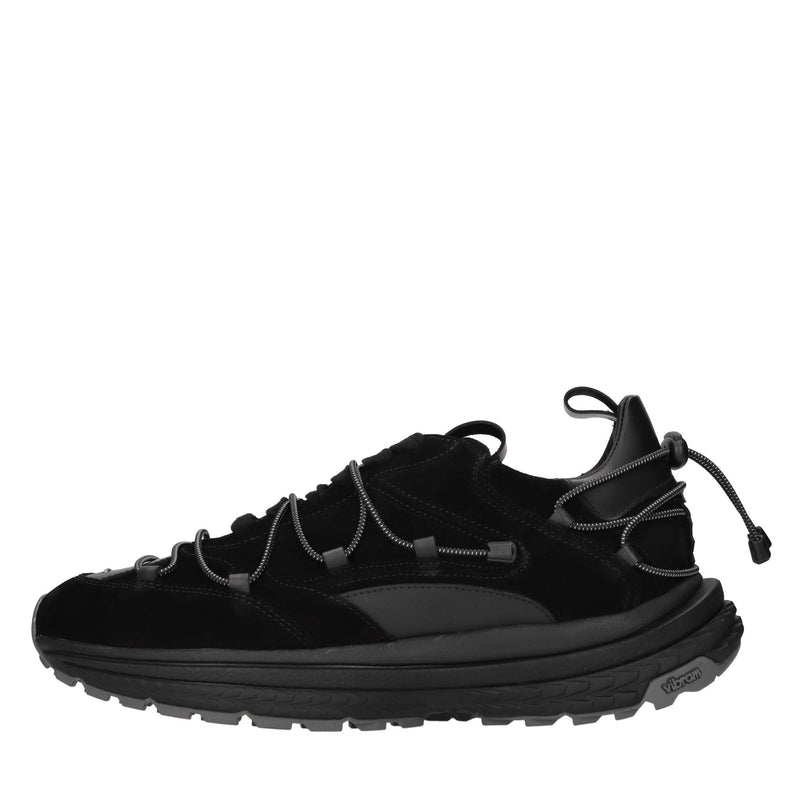 Sneakers in pelle e camoscio 
