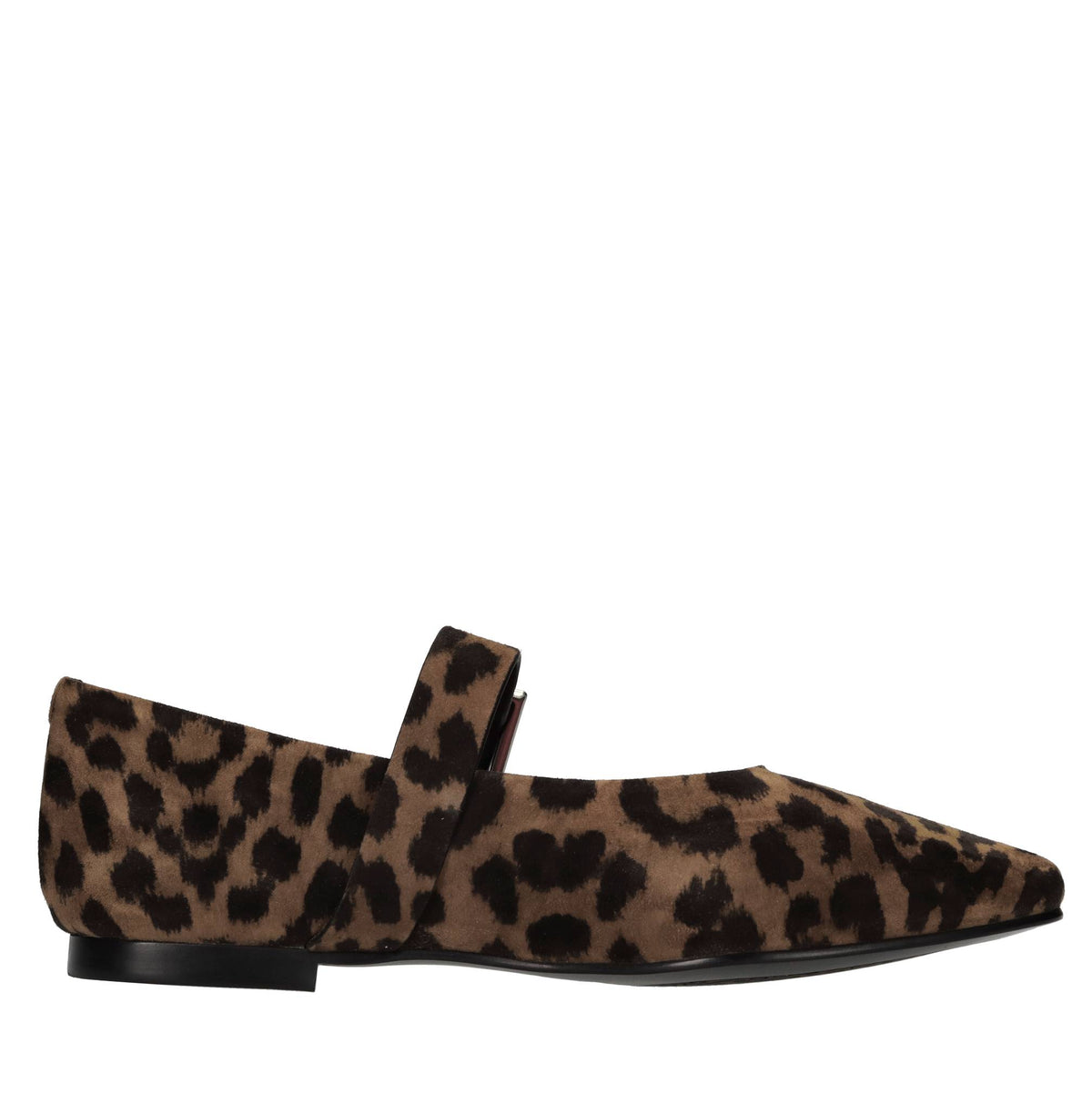 Ballerine in camoscio 