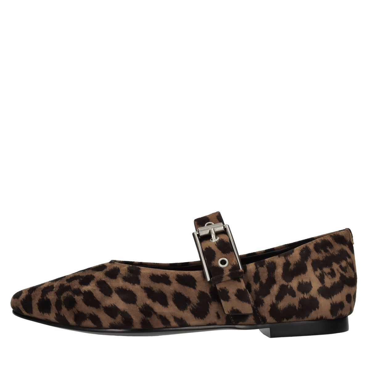 Ballerine in camoscio 