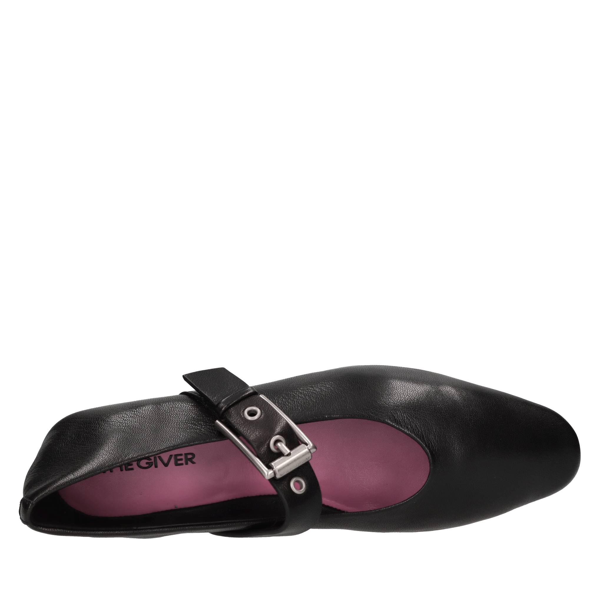 Ballerine in pelle 