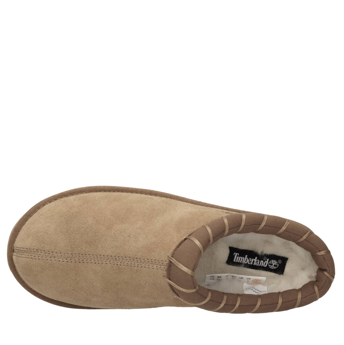 Sabot in camoscio 