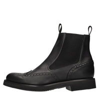 Stivaletti beatles in pelle 