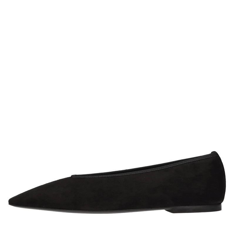 Ballerine in camoscio 
