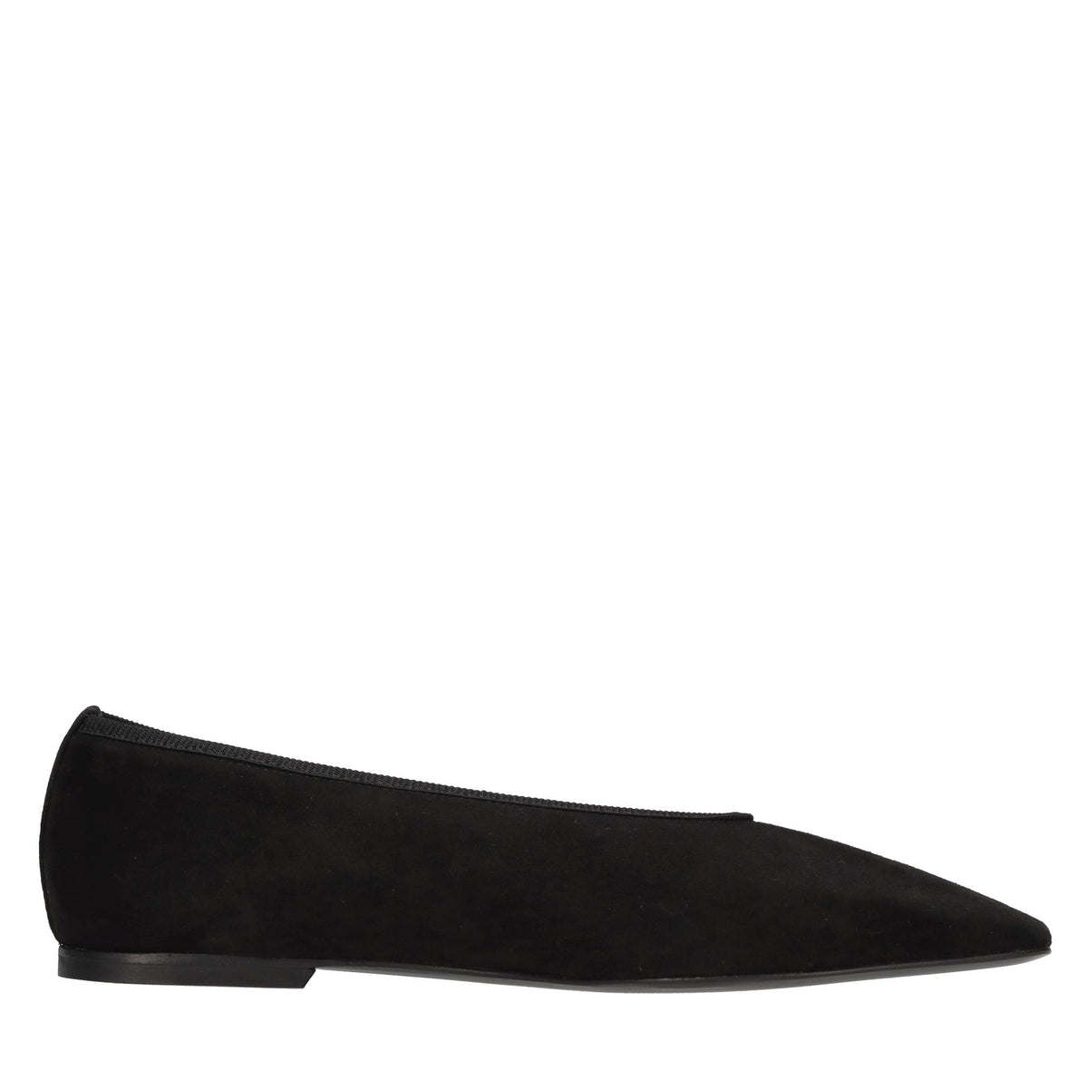 Ballerine in camoscio 
