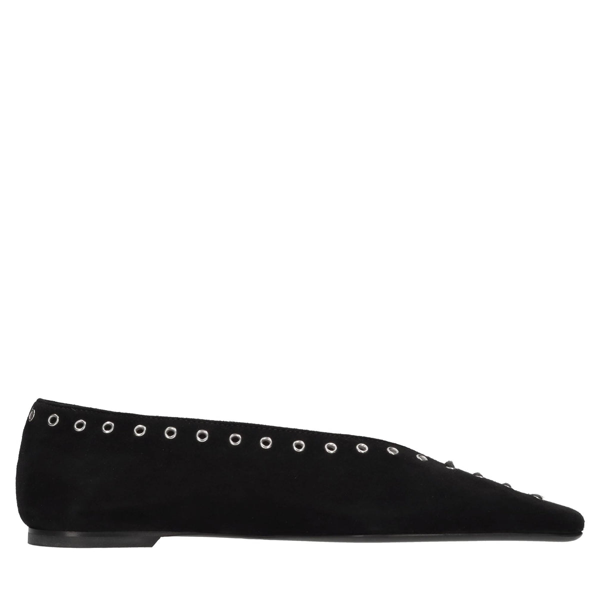 Ballerine in camoscio 