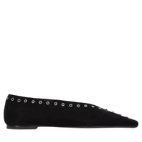 Ballerine in camoscio 