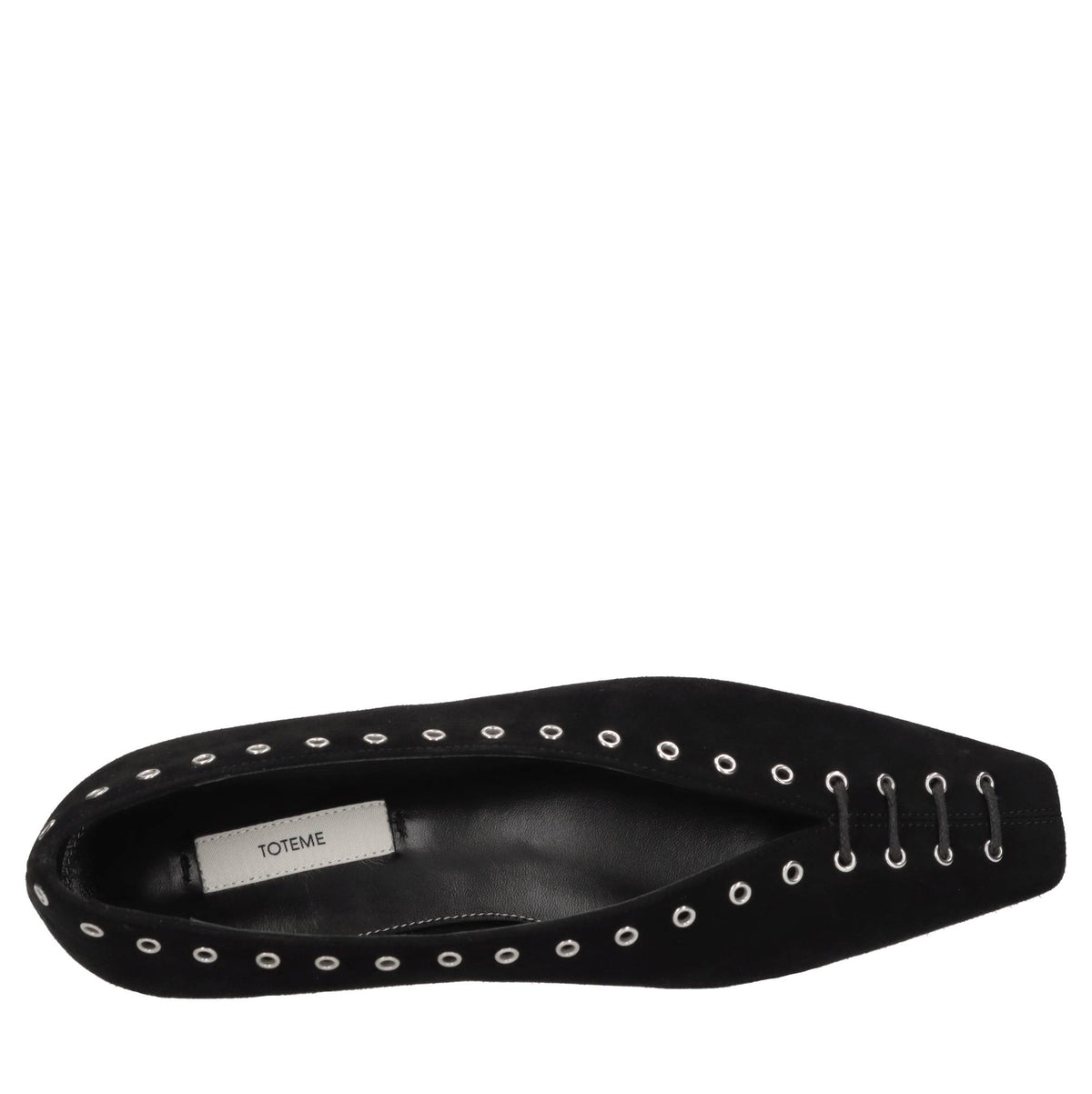 Ballerine in camoscio 