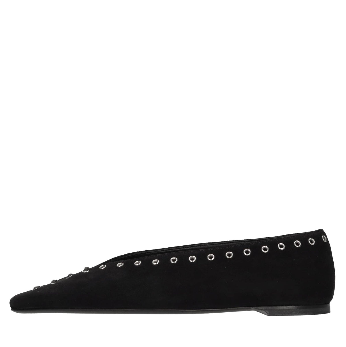 Ballerine in camoscio 