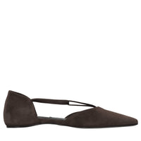 Ballerine in camoscio 