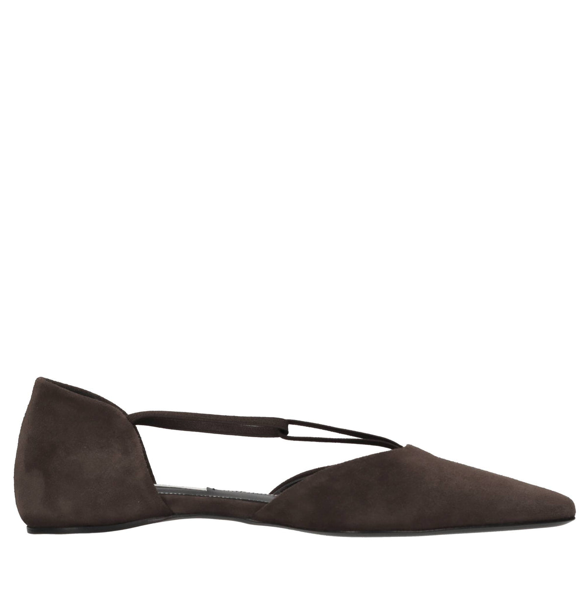 Ballerine in camoscio 