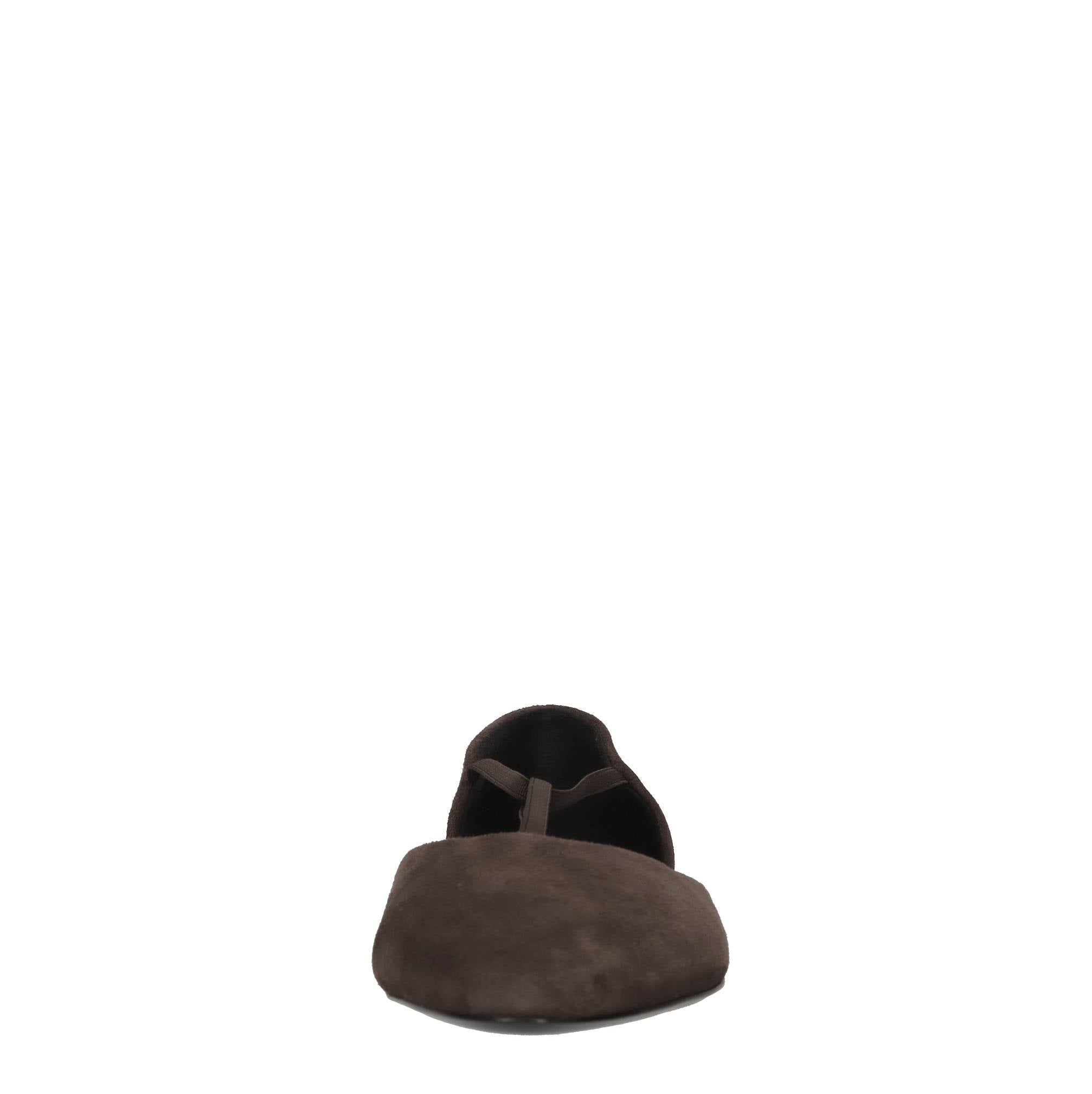 Ballerine in camoscio 