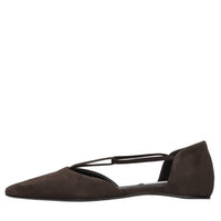 Ballerine in camoscio 