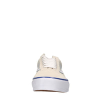 Sneakers in pelle e tessuto 