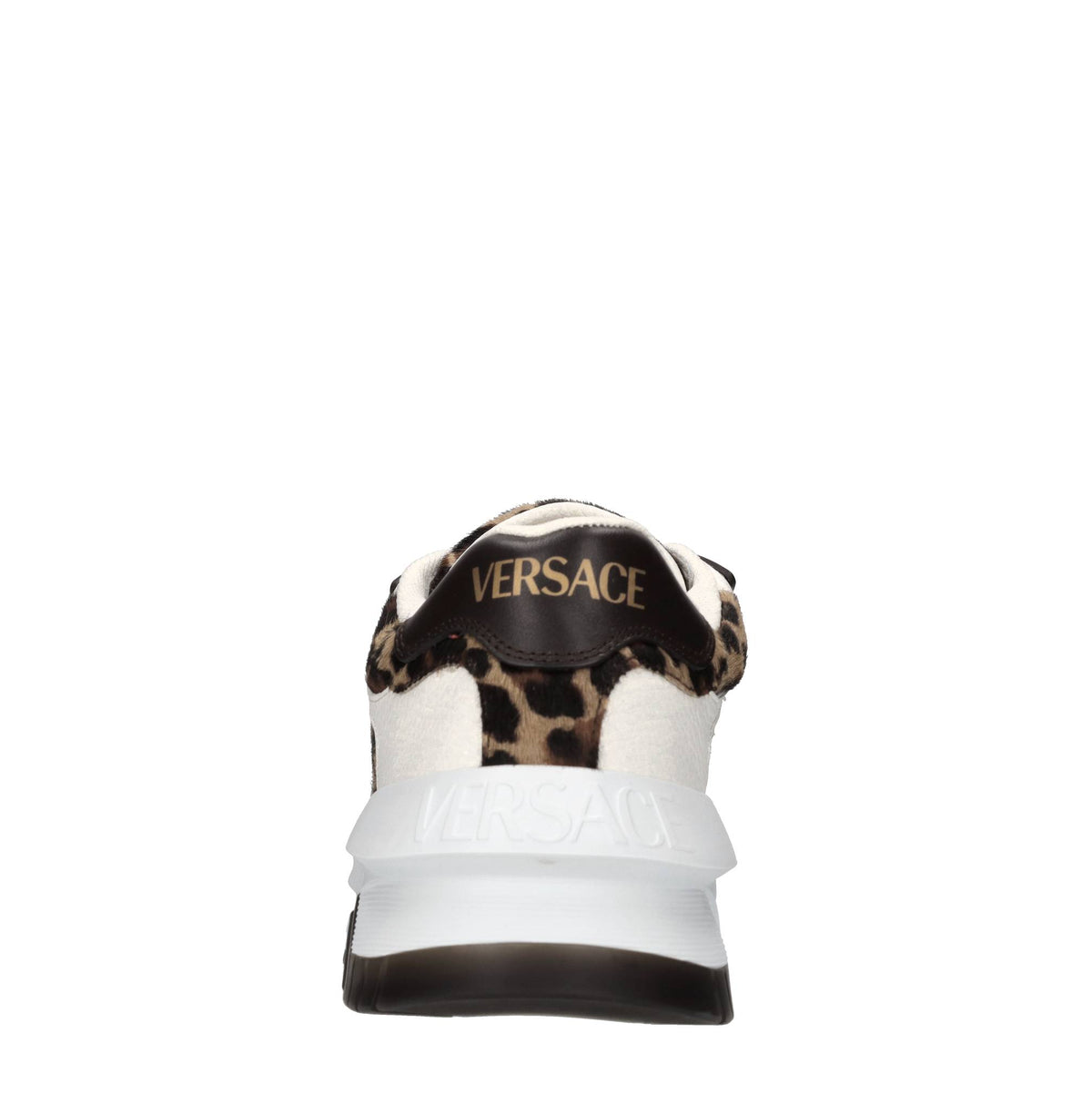 Sneakers in pelle e cavallino 