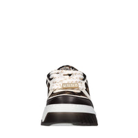 Sneakers in pelle e cavallino 
