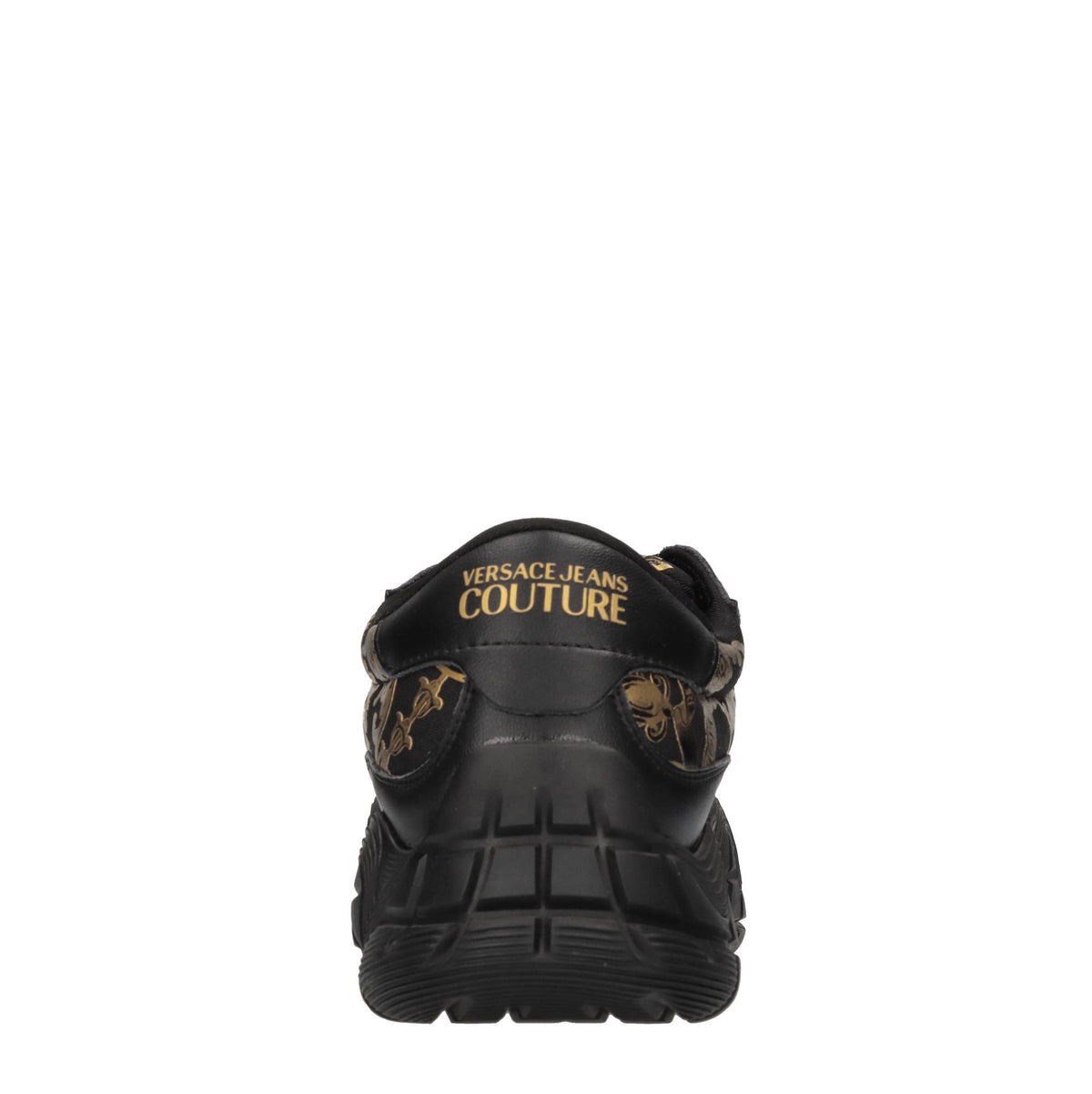 Sneakers in pelle e tessuto 