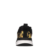 Sneakers in ecopelle e tessuto 