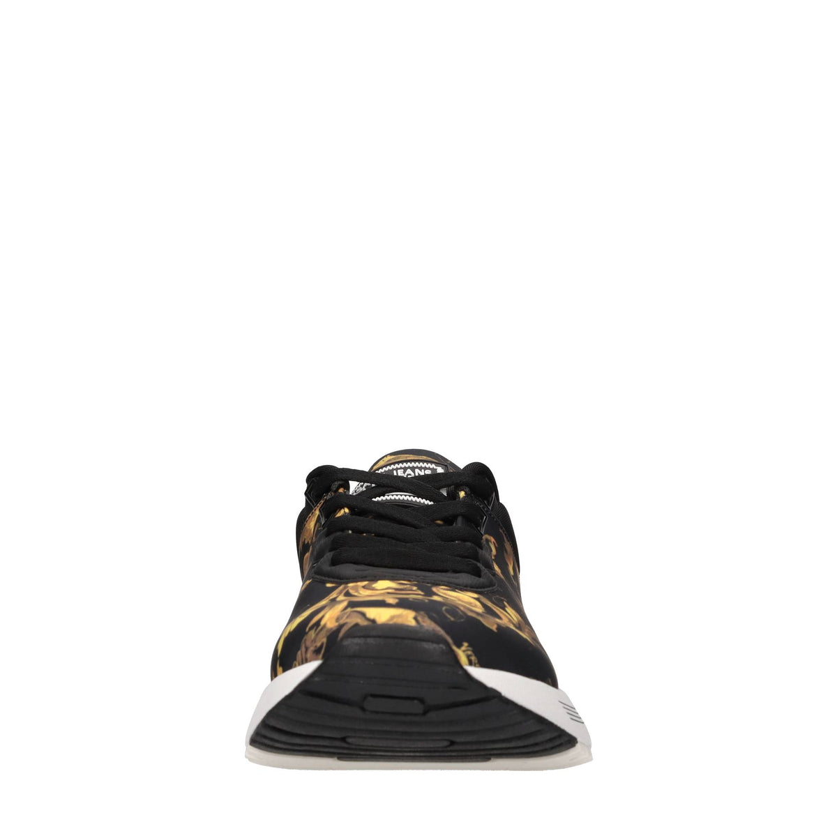 Sneakers in ecopelle e tessuto 