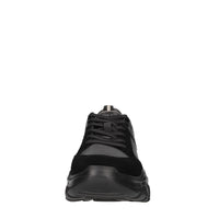 Sneakers in camoscio ed ecopelle 