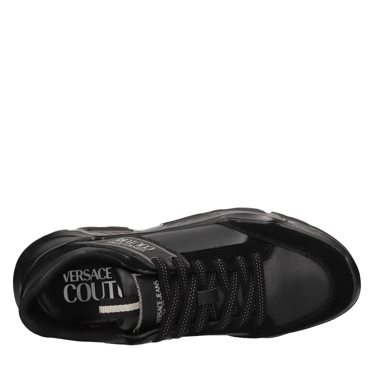 Sneakers in camoscio ed ecopelle 
