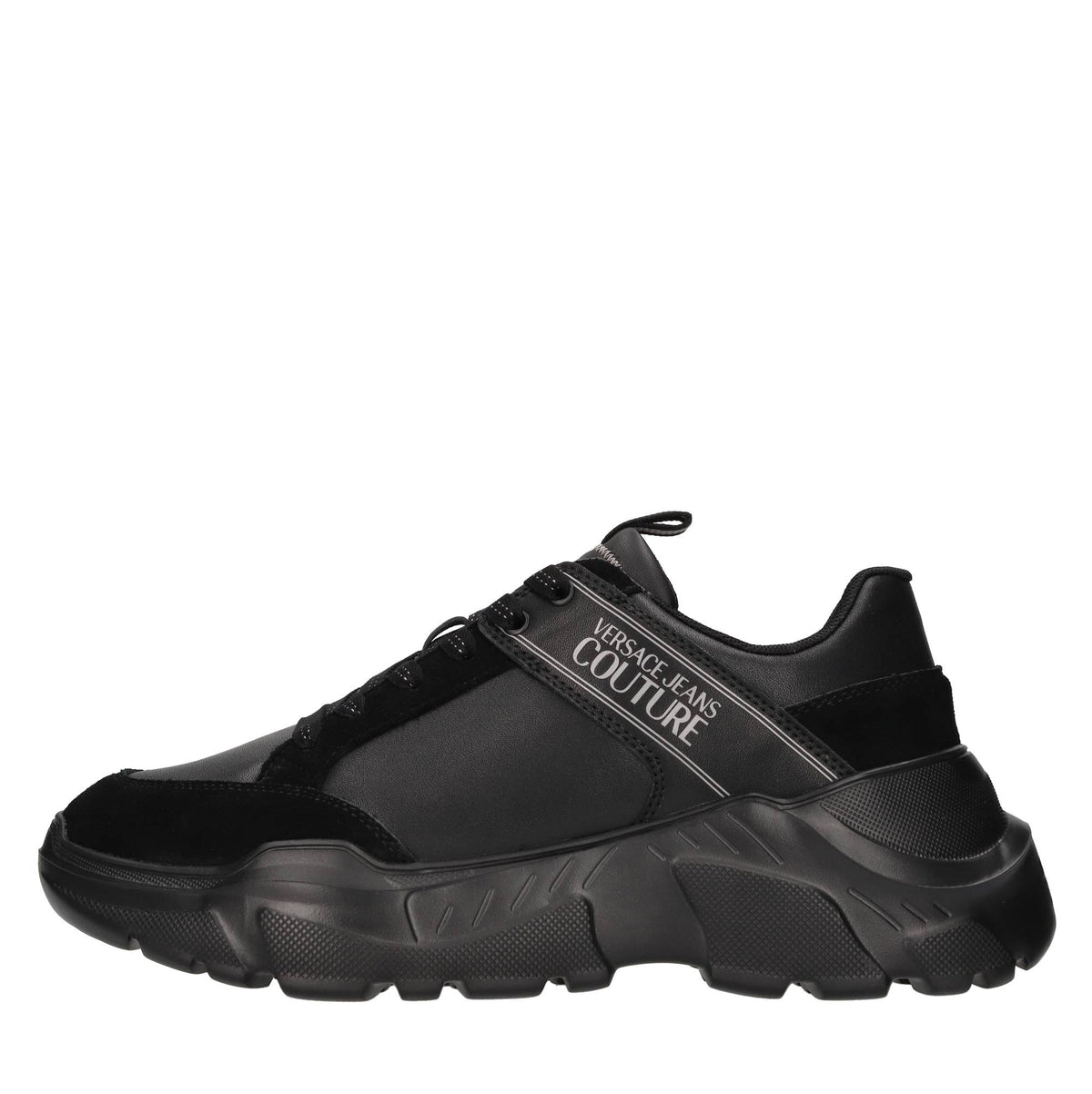 Sneakers in camoscio ed ecopelle 