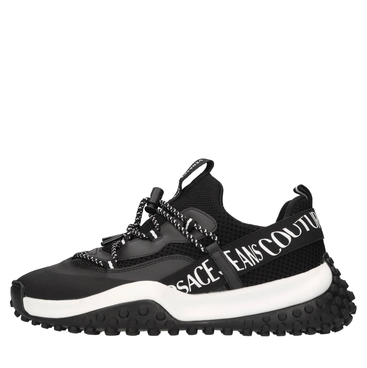 Sneakers in tessuto ed ecopelle 