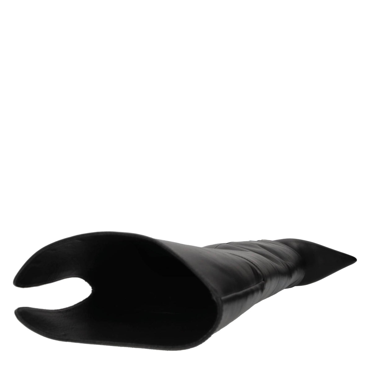 Stivali cuissard Bardo in pelle con zeppa 