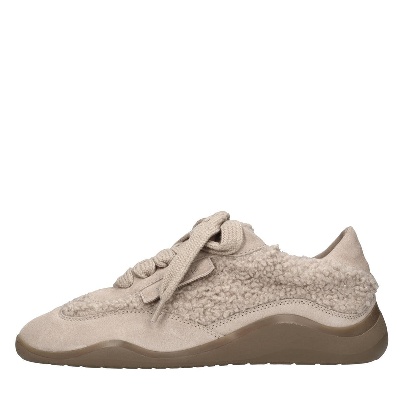 Sneakers Sense in camoscio ed ecopelliccia 