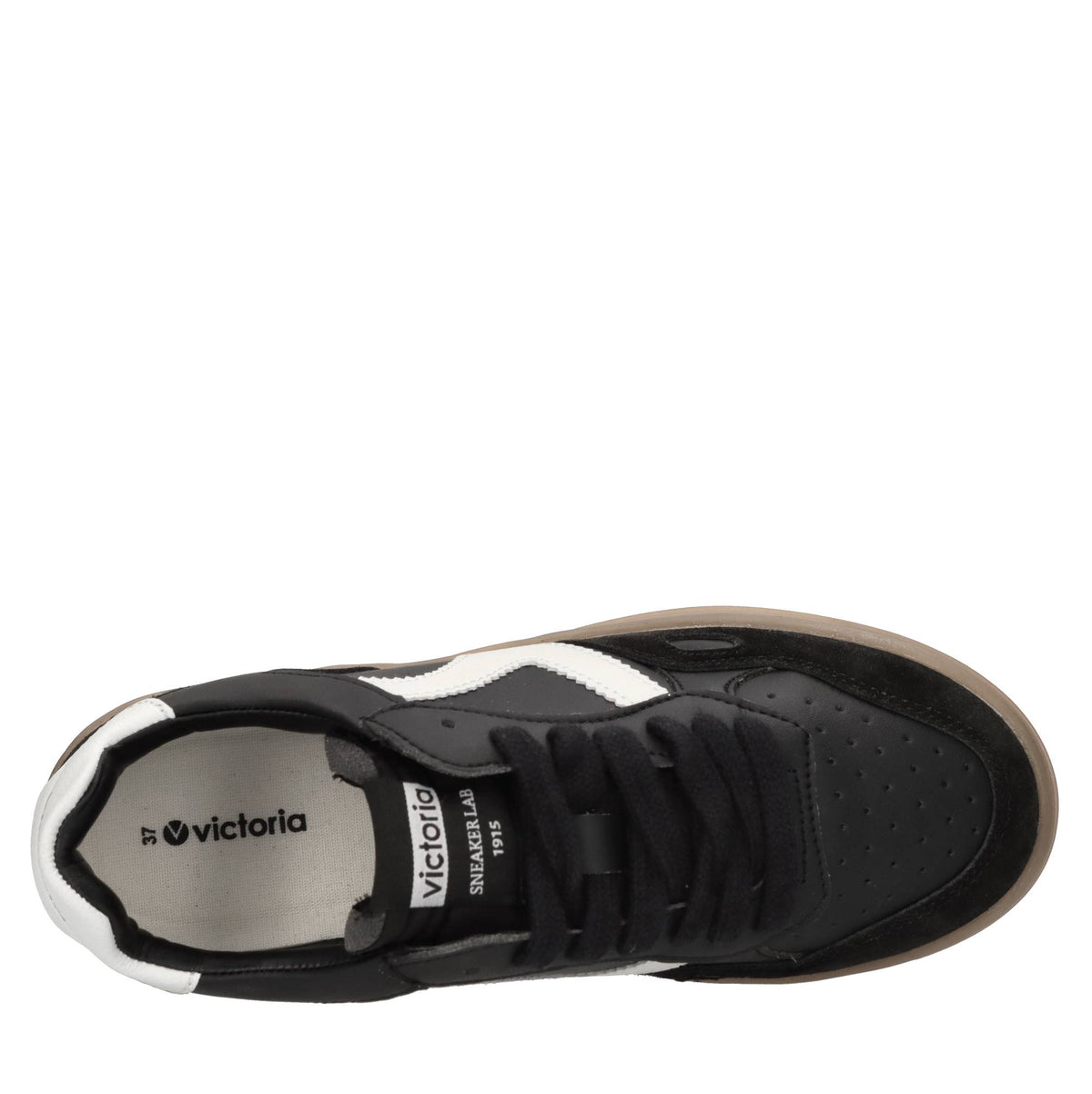 Sneakers in camoscio ed ecopelle 