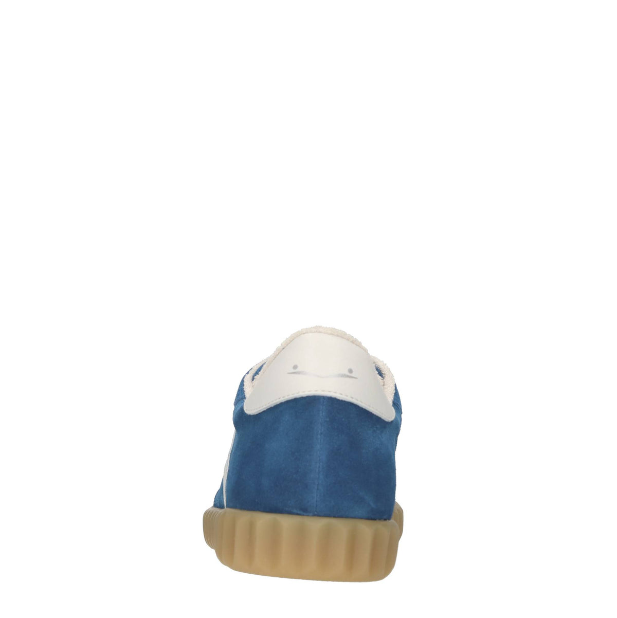 Sneakers in camoscio e pelle 