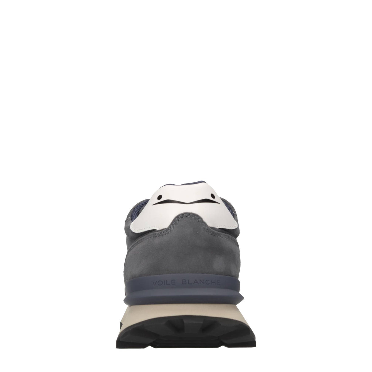 Sneakers in camoscio e tessuto 