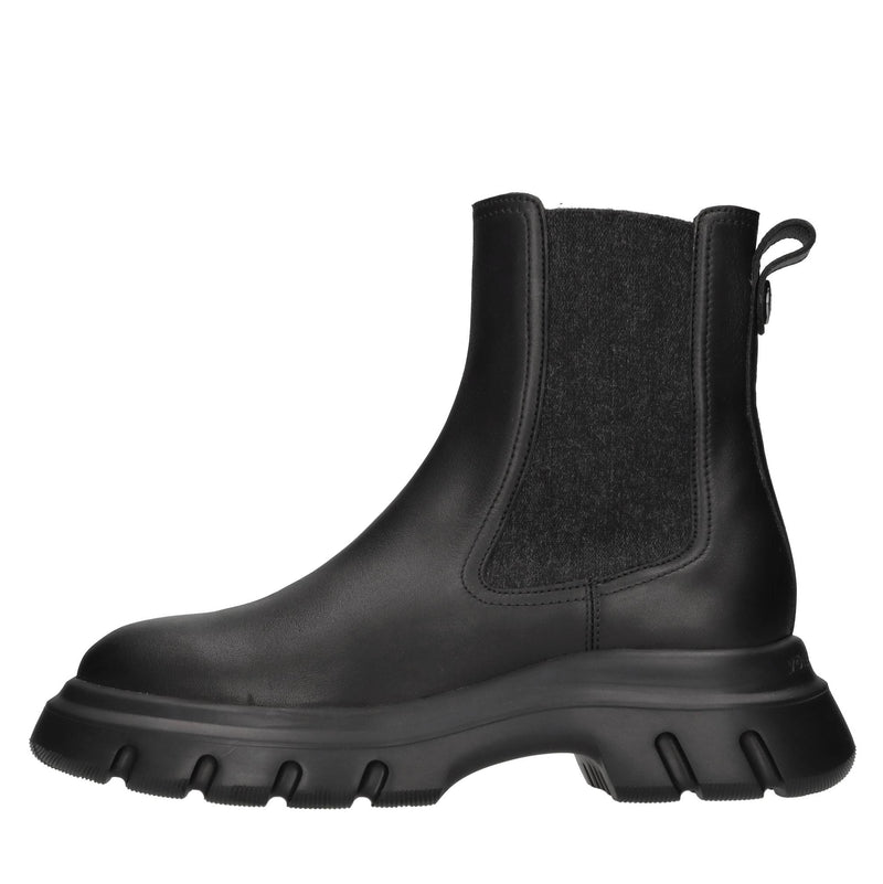 Stivaletti beatles in pelle 