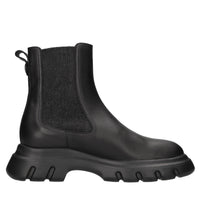 Stivaletti beatles in pelle 