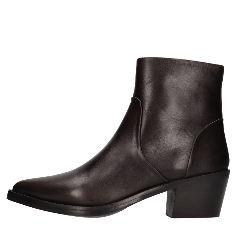 Stivaletti texani in pelle 