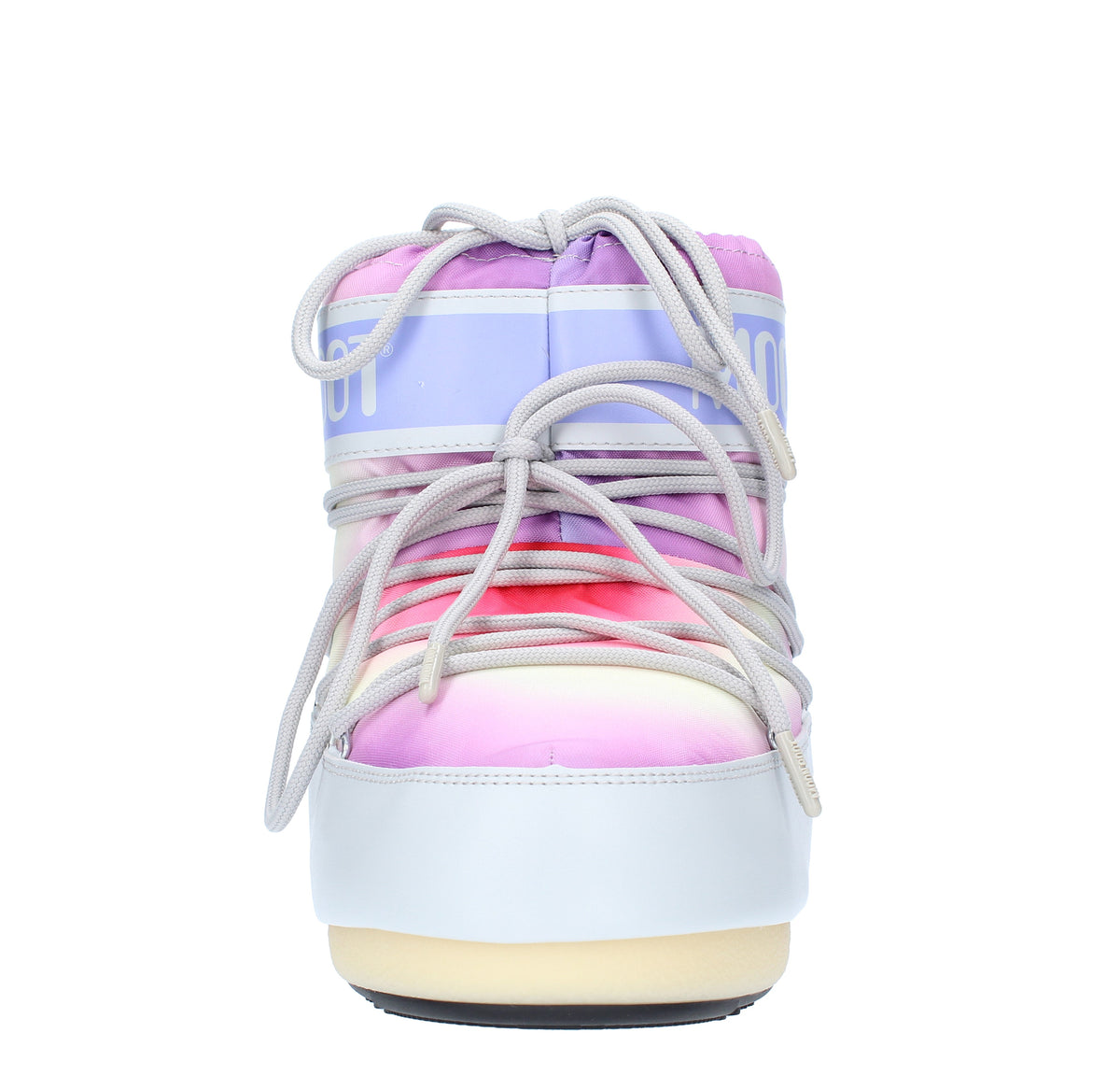 Stivaletti da neve modello ICON LOW TIE DYE MOON BOOT in nylon tecnico idrorepellente 
