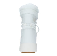 Stivaletti da neve modello LTRACK FAUX FUR MOON BOOT in ecopelliccia e nylon tecnico idrorepellente 