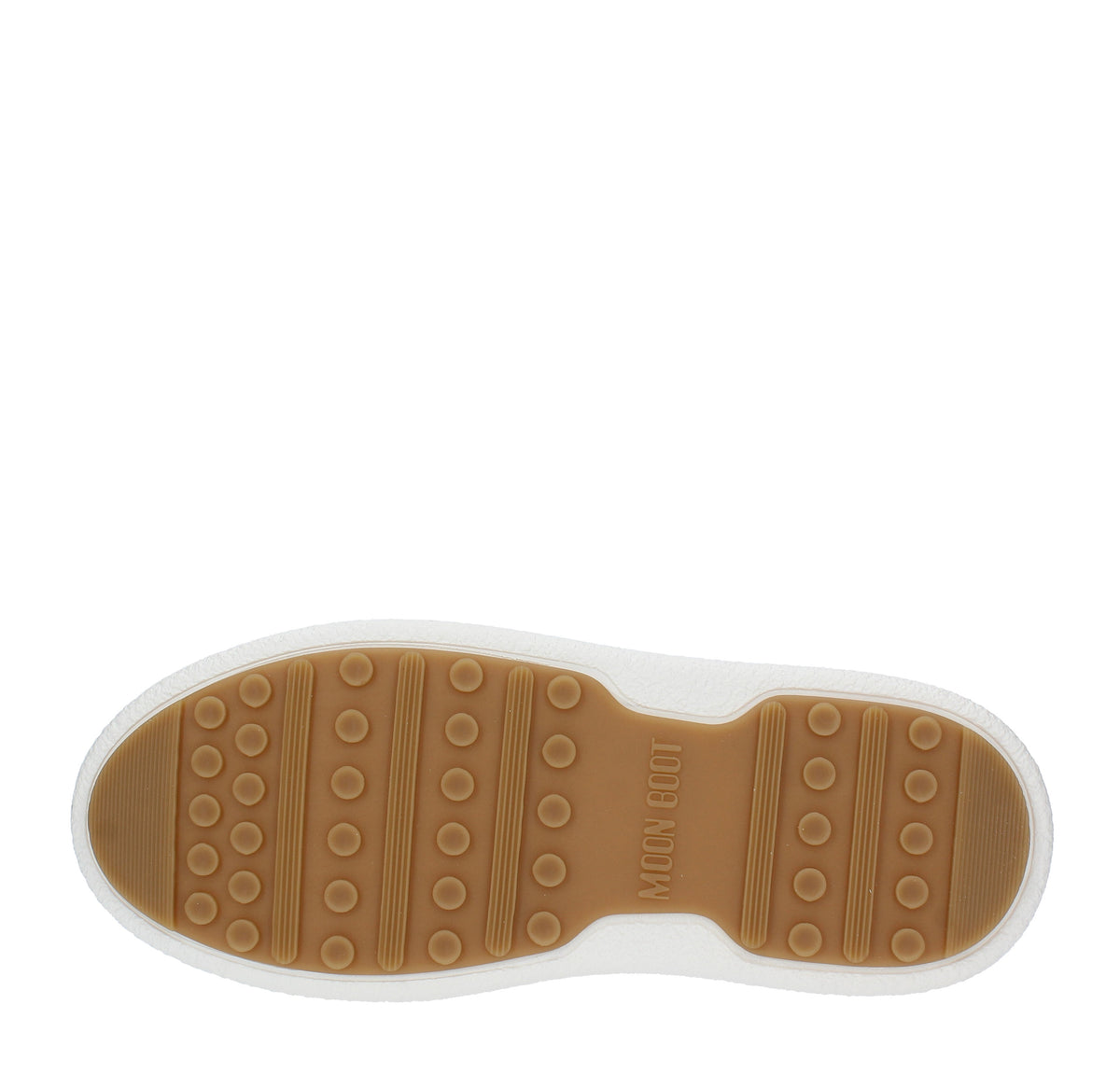 Stivaletti da neve modello LTRACK FAUX FUR MOON BOOT in ecopelliccia e nylon tecnico idrorepellente 