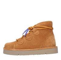 Polacchine P67 ANKLE BOOT PANCHIC in camoscio e ecopelliccia 