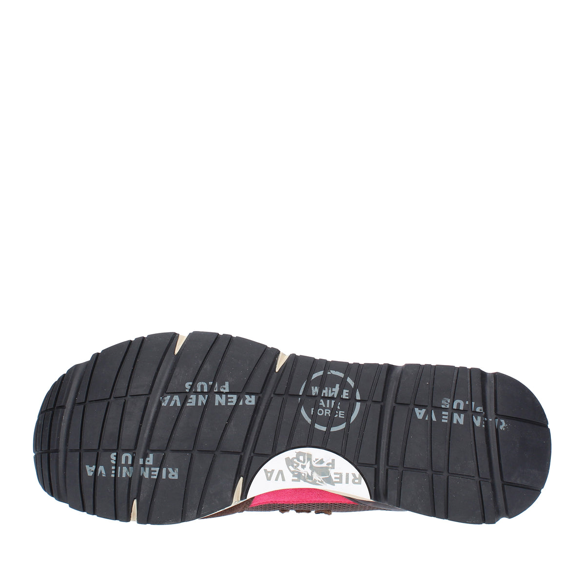 Sneakers in camoscio pelle e tessuto 