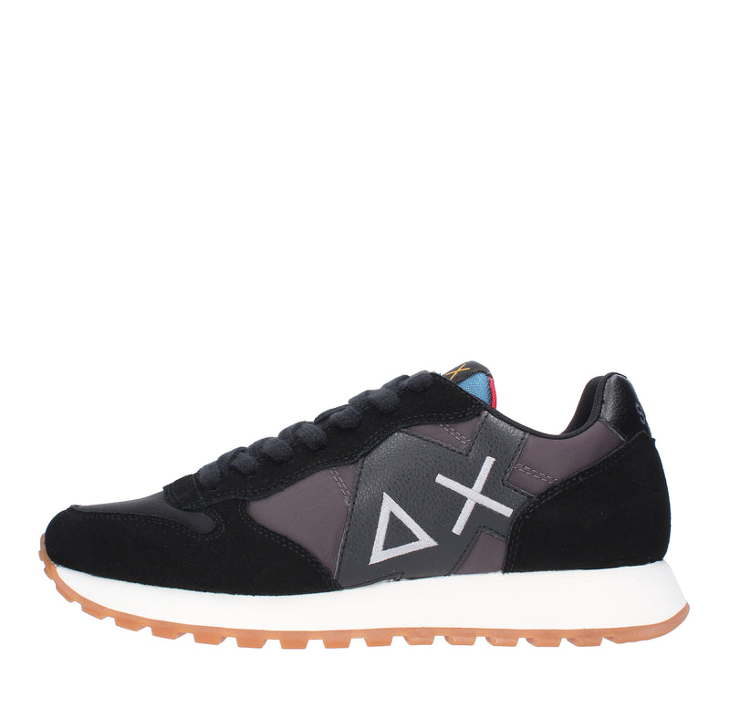 Sneakers modello Z43114 SUN68 in pelle scamosciata, tessuto traspirante e pelle 
