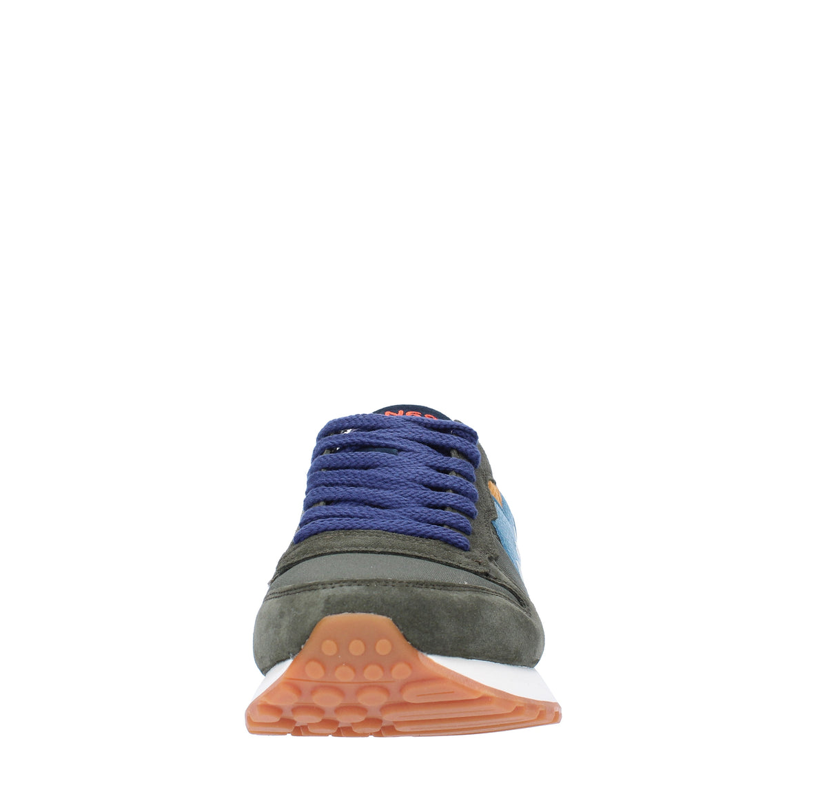 Sneakers modello Z43117 SUN68 in pelle scamosciata, tessuto traspirante e velluto 