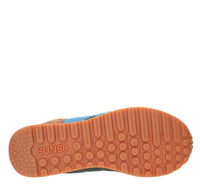 Sneakers modello Z43117 SUN68 in pelle scamosciata, tessuto traspirante e velluto 