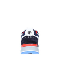 Sneakers VOILE BLANCHE modello BHOLT in pelle, camoscio e nylon 