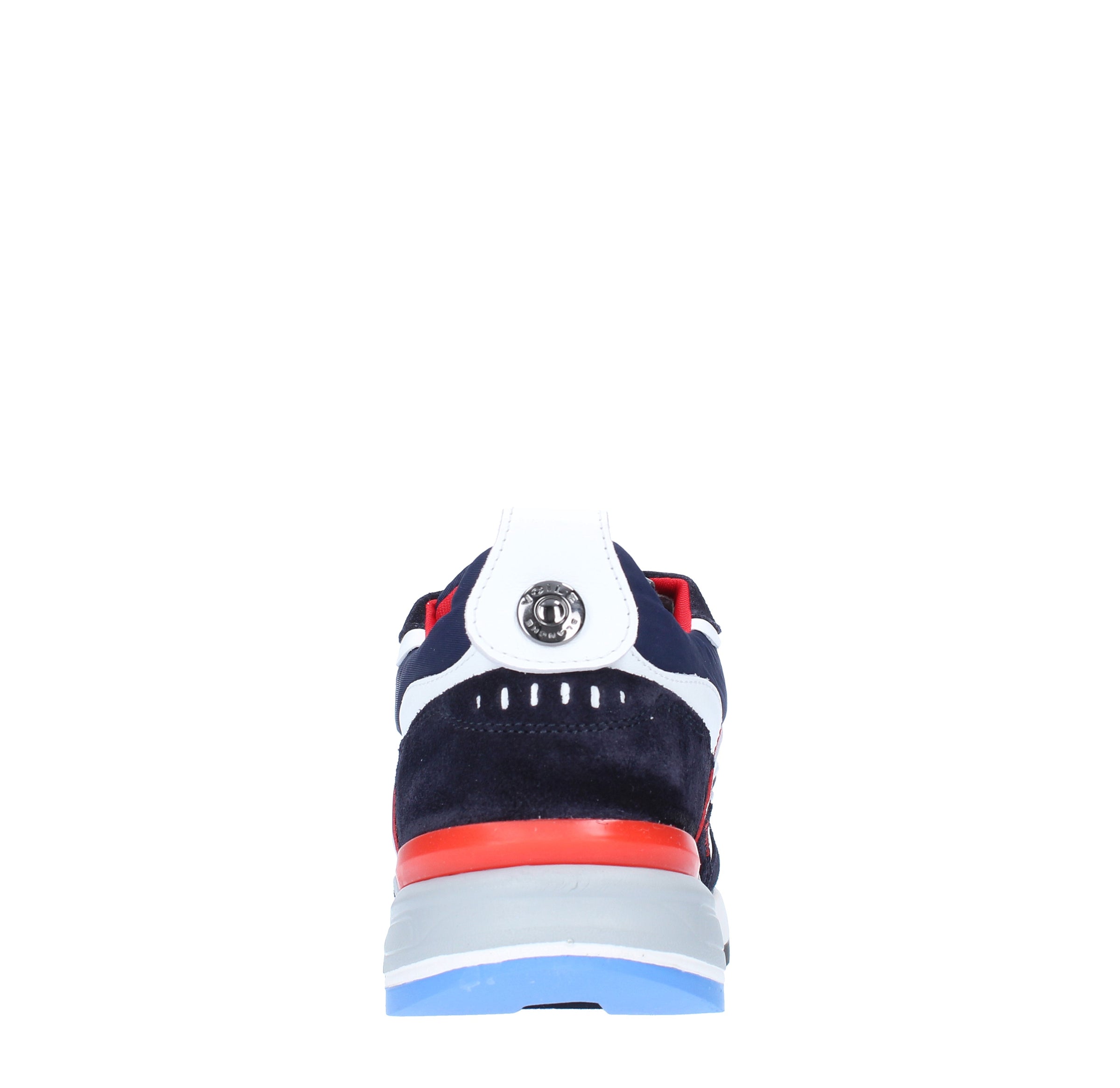 Sneakers VOILE BLANCHE modello BHOLT in pelle, camoscio e nylon 