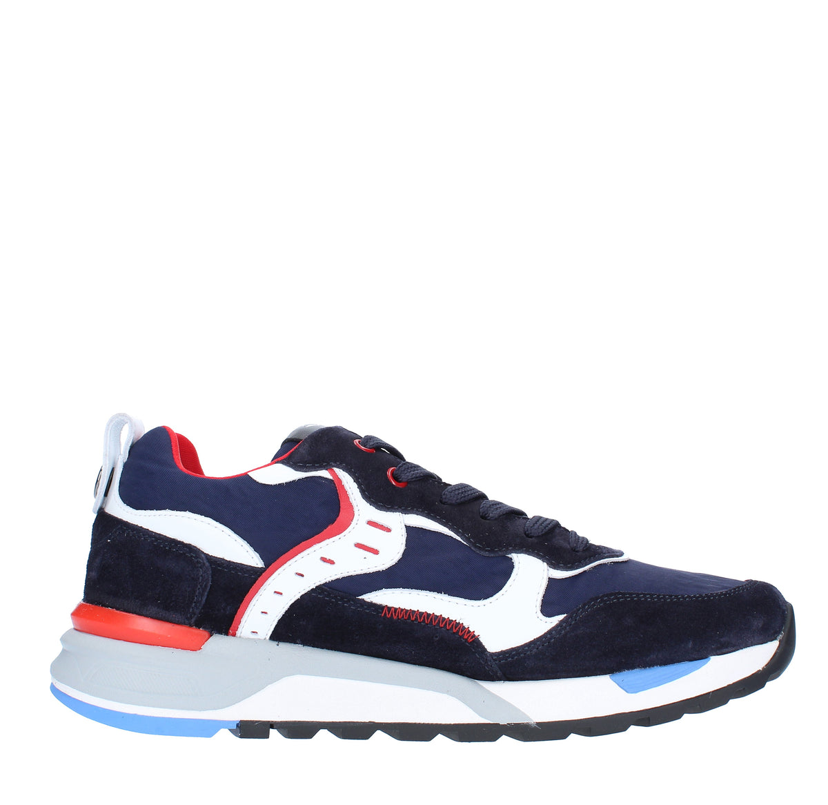 Sneakers VOILE BLANCHE modello BHOLT in pelle, camoscio e nylon 