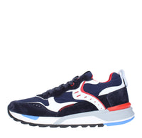 Sneakers VOILE BLANCHE modello BHOLT in pelle, camoscio e nylon 