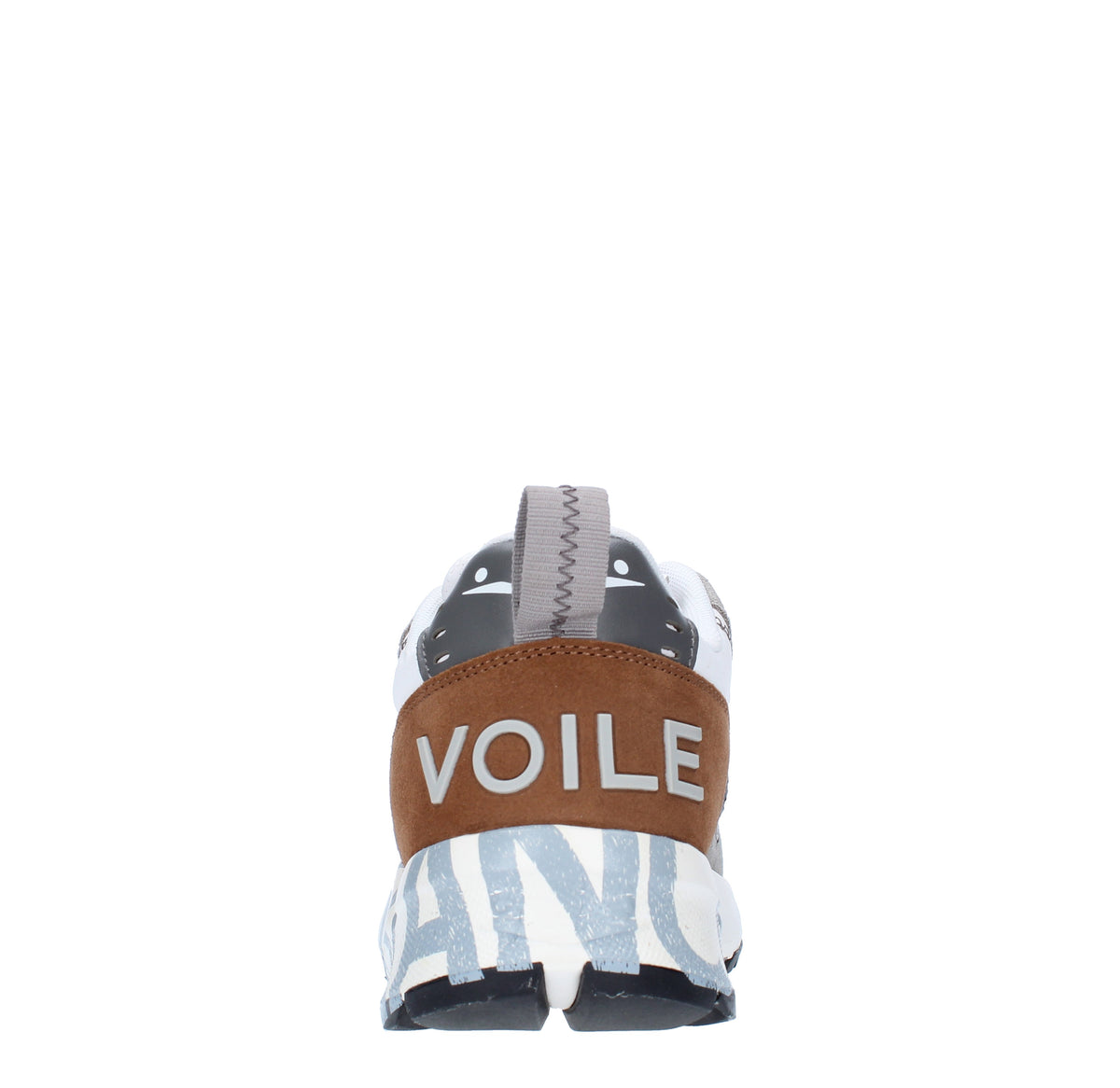 Sneakers in camoscio pelle e tessuto 