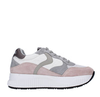 Sneakers VOILE BLANCHE modello JINNIE in pelle, camoscio e nylon 
