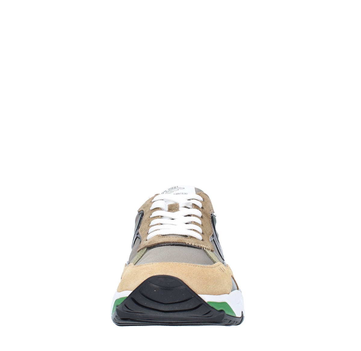 Sneakers VOILE BLANCHE modello KHILIAN in pelle, camoscio e tessuto 